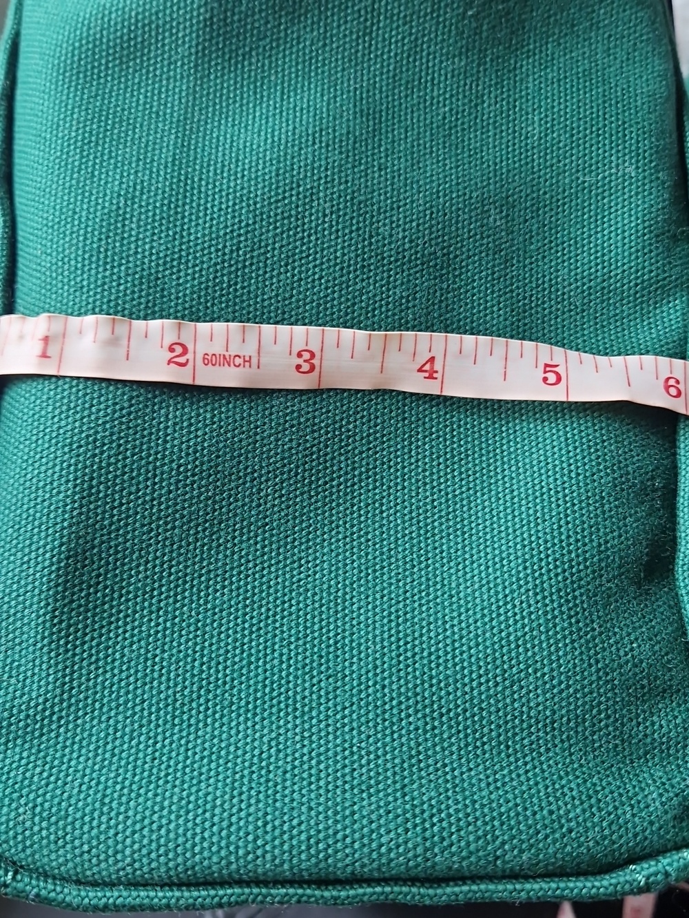 kate spade Large  Green Canvas Tote Bag - Picture 10 of 12